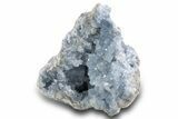 Crystal Filled Celestine (Celestite) Geode Section - Madagascar #300112-1